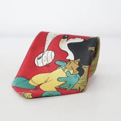 Tie (Red, Multicolored) from Simon