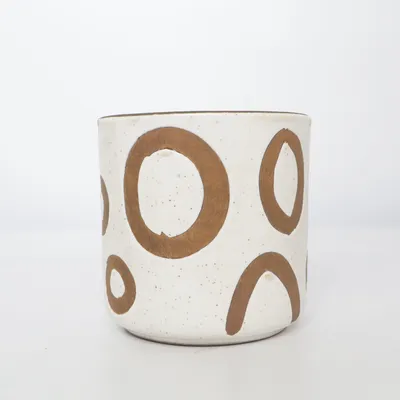 Bloempot (Wit, Bruin) van Bloomingville