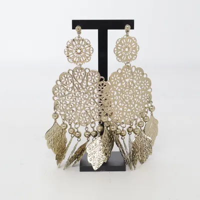 Boucles d'oreilles (Argent) Métal inconnu