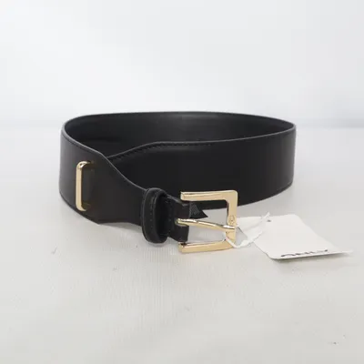 Belt (Black) from ONLY Polyester, Polyurethane