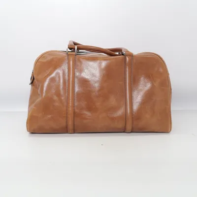 Weekendtas (Bruin) van Zara Leer