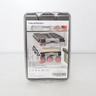 Boîte à déjeuner (Aufschnitt Box Set) de Hausfelder
