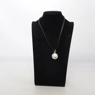 Halsband (Svart, Silverfärgad) från Snö of Sweden Okänd metall