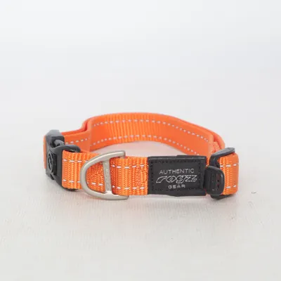 Honden halsband (Oranje) van Rogz