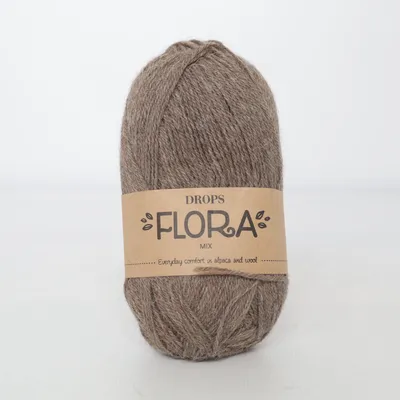Yarn (Flora) from Drops Alpaca wool