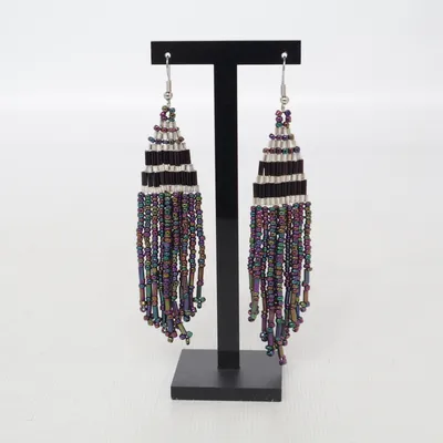 Örhängen (Svart, Flerfärgad) från Fashion Jewelry Okänd metall