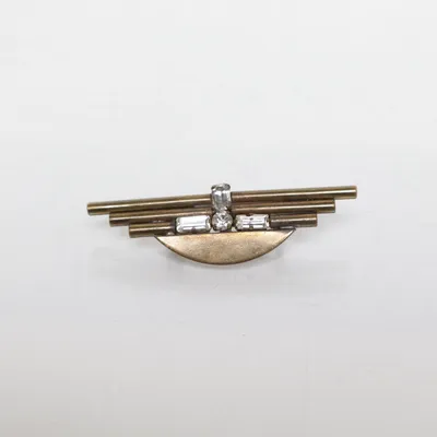 Broche (Bruin) van Michael Carlson Onbekend materiaal