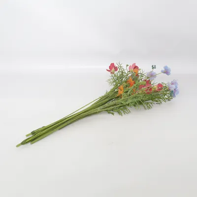 Plante artificielle (Bleu, Rouge, Vert)