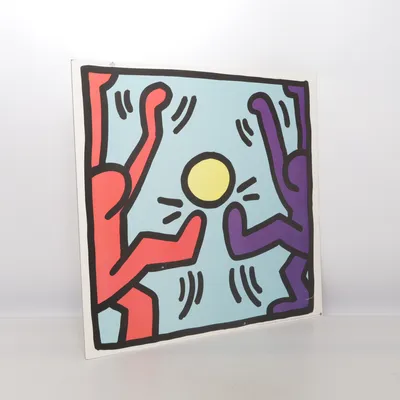 Tavla från Keith Haring