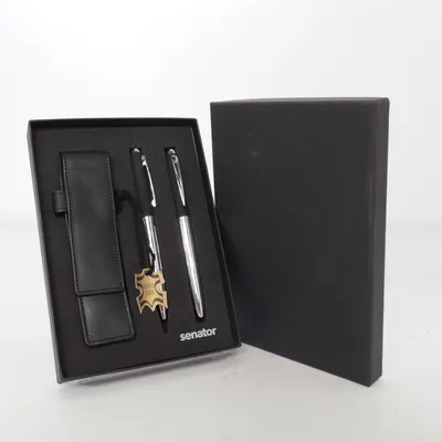 Pen (Black, Silver) from Senator