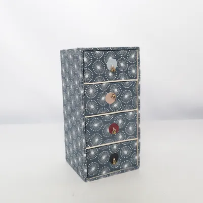 Jewelry storage (Blue, White)