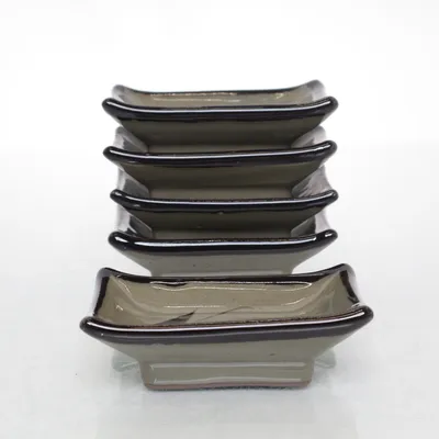 Assiett (Grå, Svart)