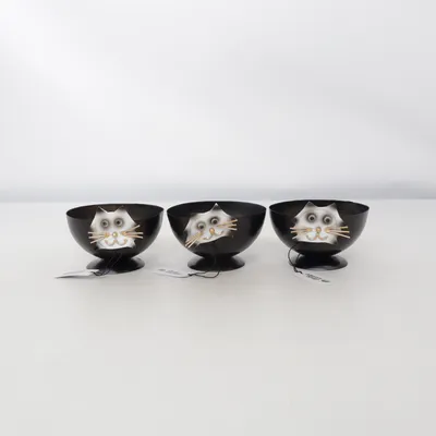 Waxinelichthouder (Zwart) van Different Design