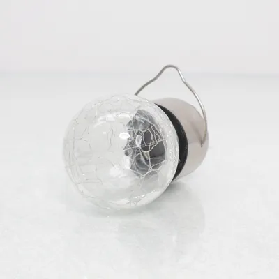 Solarlamp (Transparant, Zilver)