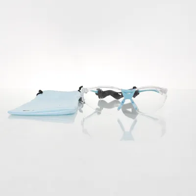 Sportbril (Transparant, Blauw) van Salming