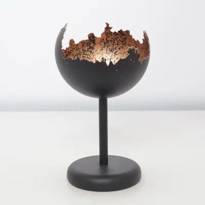 Candle holder (Black, Gold)
