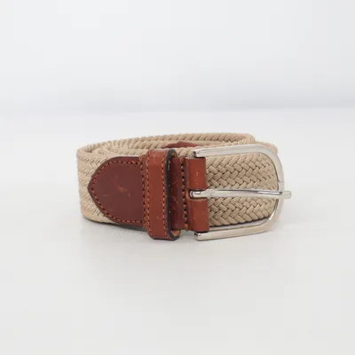 Belt (Beige, Brown) from Saddler Leather