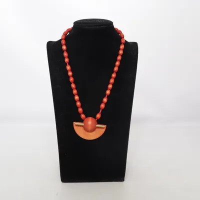 Halsband (Röd) från Aarikka Okänd metall