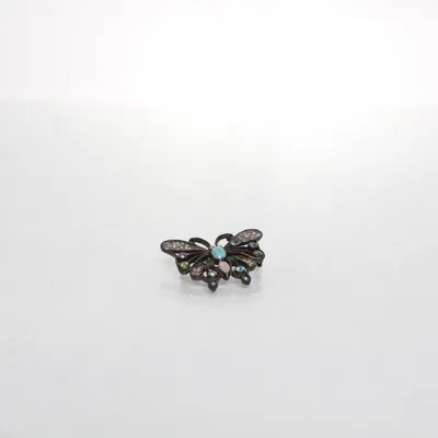 Brosch (Brun, Flerfärgad) Okänd metall