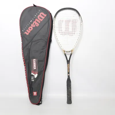 Squashracket (Zwart) van Wilson