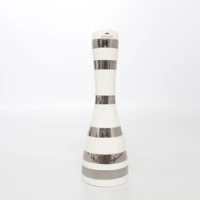 Vase (Hvid, Sølv) fra Kähler