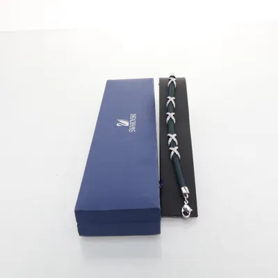 Armband (Zwart, Zilver) van Swarovski Onbekend materiaal