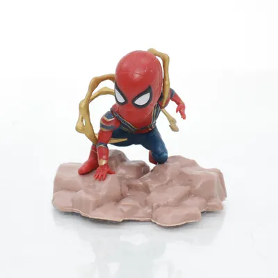 Actionfigur (Röd, Blå, Beige)