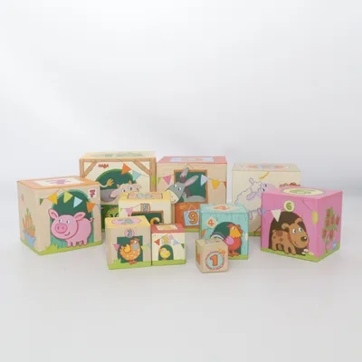 Activity toy (Yellow, Green, White) from Haba