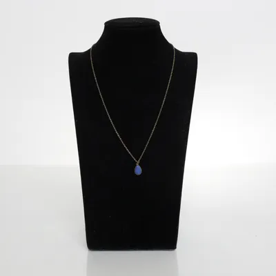 Halsband (Guldfärgad, Blå) från Indiska Okänd metall