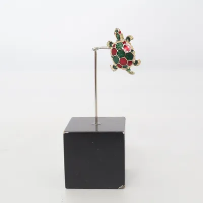 Brooch (Gold, Multicolored) Unknown metal
