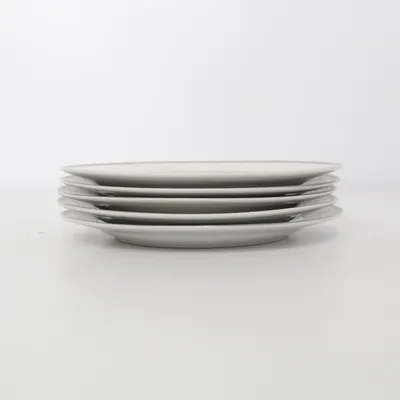 Assiette (Blanc, Argent) de Duygu