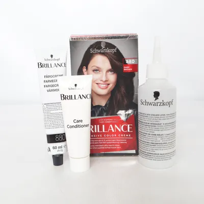 Hair dye (Brillance) from Schwarzkopf