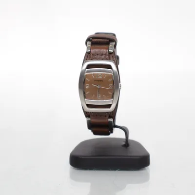 Armbandsur (Brun, Silverfärgad) från Fossil