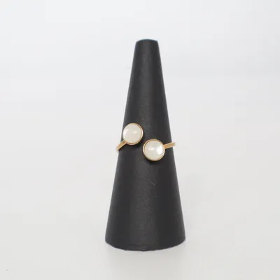 Ring (Guld, Hvid) Ukendt metal