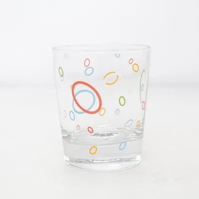 Drinking glass (Transparent, Multicolored) from IKEA