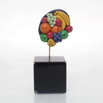 Brosch (Flerfärgad) Plast