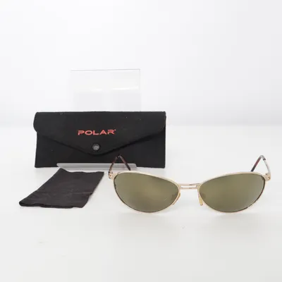 Sunglasses (Brown, Gold) from Polar