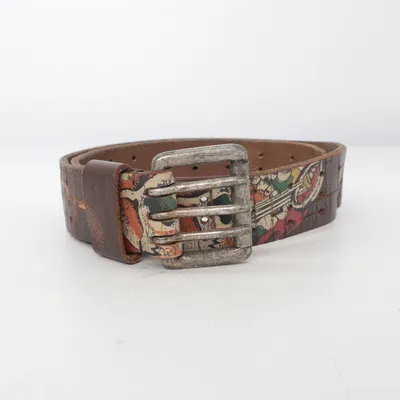 Ceinture (Marron) de Ed Hardy Cuir