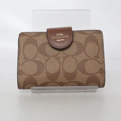 Wallet (Brown, Beige) from Coach