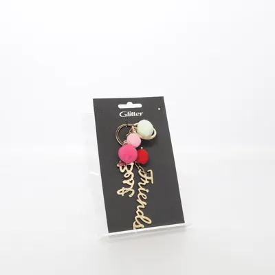 Nyckelring (Flerfärgad) från Glitter