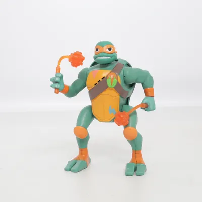 Legetøjsfigur (Michelangelo) fra Teenage Mutant Ninja Turtles