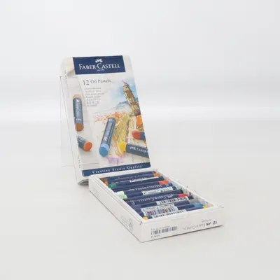 Farvekridt (Oil Pastels) fra Faber Castell