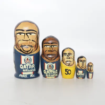 Poupée matryoshka (Bleu, Multicolore) de Paris Saint-Germain