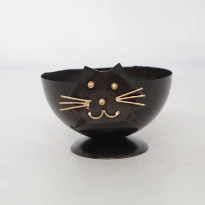 Waxinelichthouder (Zwart, Goud) van Different Design