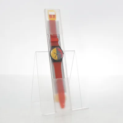 Polshorloge (Rood, Meerkleurig) van Swatch Swiss