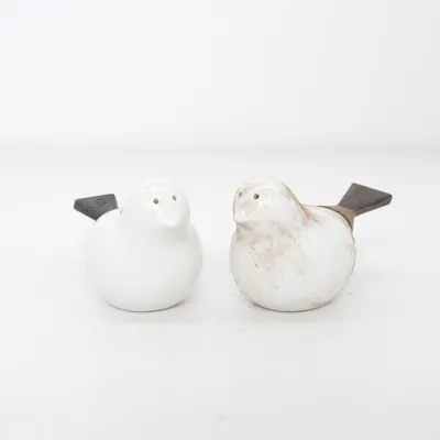 Salt & pepper shakers (White, Black) from Galzone