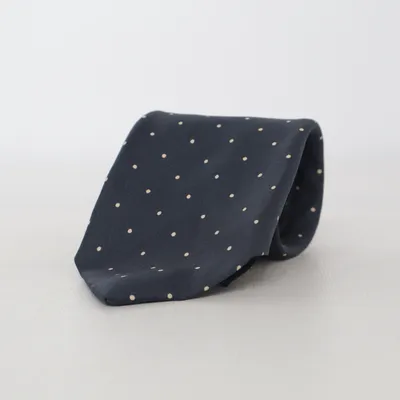 Tie (Blue, White) from Simons Silk