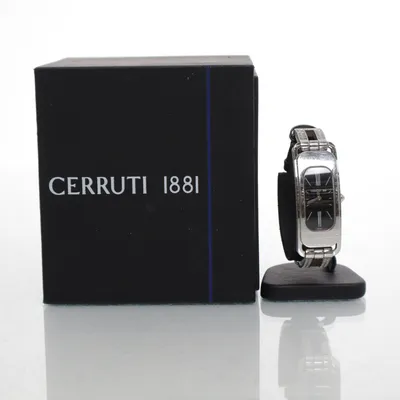 Armbandsur (Svart, Silverfärgad) från Cerruti 1881
