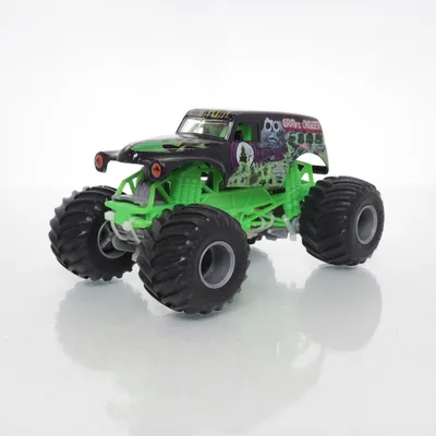 Leksaksbil (Grave Digger) från Hot Wheels