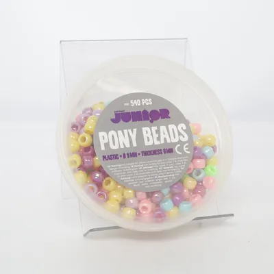 Plastpärlor (Pony Beads) från Panduro